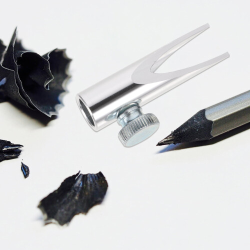 2pcs Metal Shapener Small Manual Sharpener Portable Alloy Sharpener Students Hand Sharpener 2