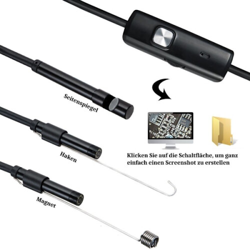 USB Endoscope Camera, Waterproof HD Pipe Inspection Camera 1