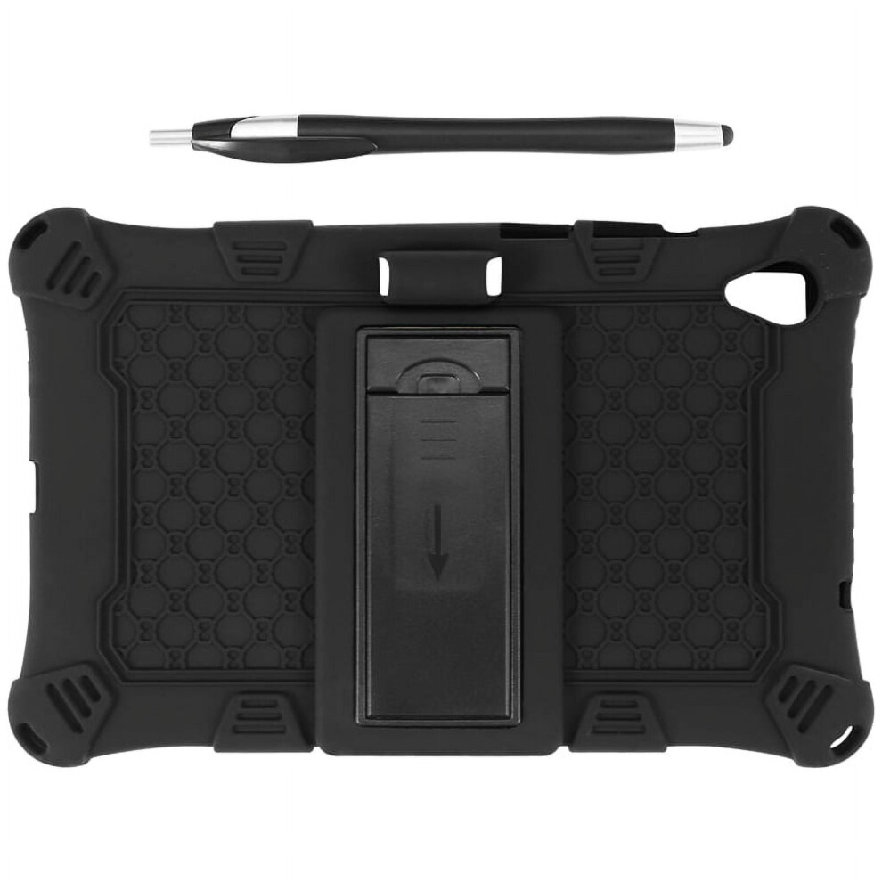 Silicone Case For Compatible With Lenovo Tab M8 Fhd Tb-8705F/N Tab M8 Hd With Pen(C) Black 9499224574670