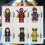 12 verzamelbare superheldenfiguren: Deadpool, Wolverine en Gambit actiefiguren van gg Bricks Toys 2