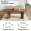 Walnut  Extendable Table for 6-8, Rounded Corners 4