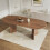 Walnut  Extendable Table for 6-8, Rounded Corners 6