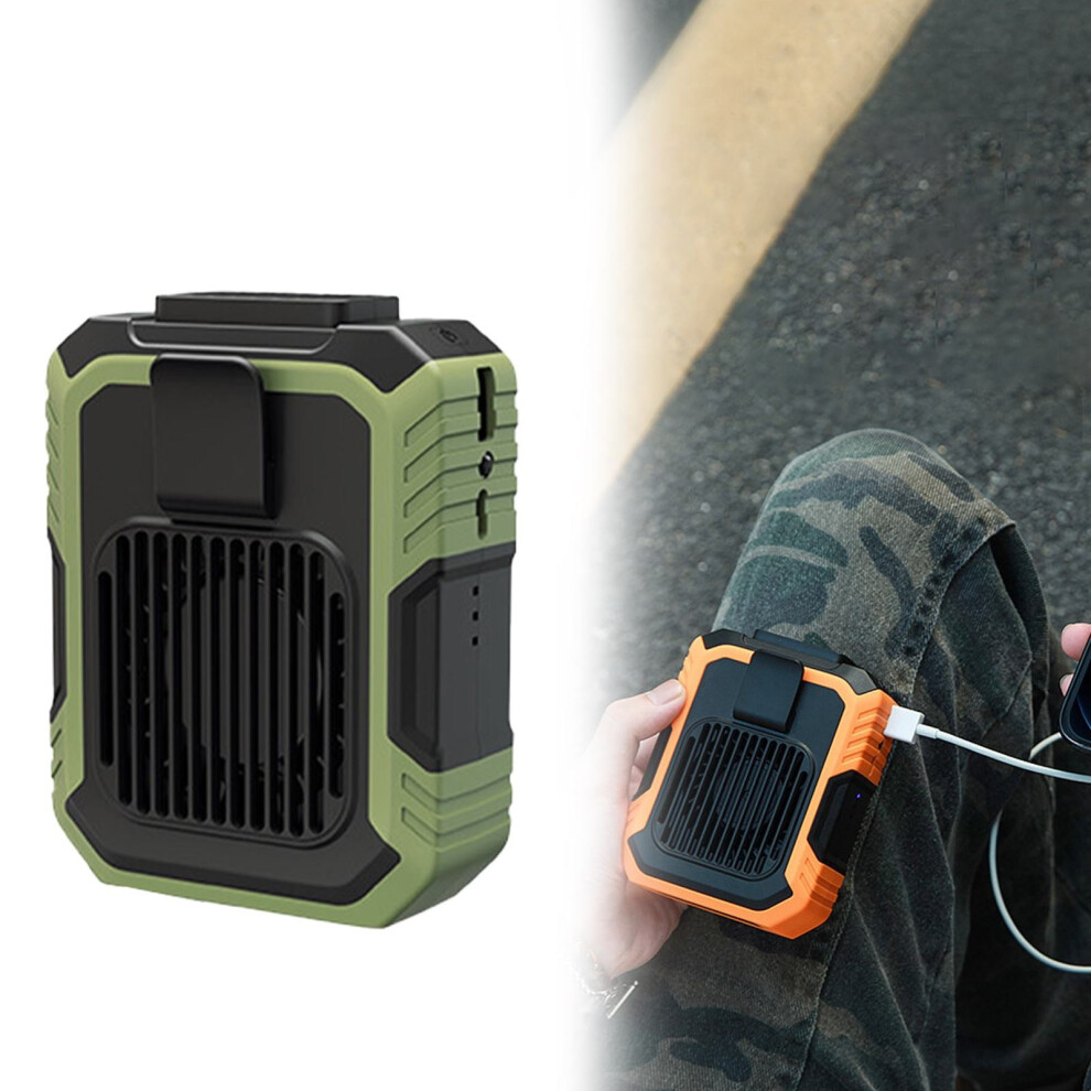 Clearance Sale!Giyblacko Portable Waist Hanging Fan Clip On Waist Usb Rechargeable Outdoor Leafless Hanging Desktop Handheld Mini Fan 9499224576728