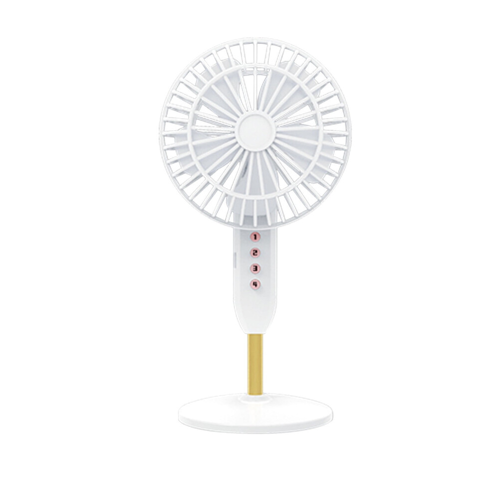 Desktop Usb Portable Rechargeable Fan, Large Wind Power Student Dormitory Mini Ultra-Quiet Desktop Electric Fan 9499224576735