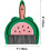 Mini Dustpan and Brush Set for Crumbs, Table, Desk, Keyboard, Kitchen, Yellow Fruit Shape 4
