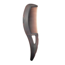 Dandruff Comb with Hollow Teeth for Lice Removal, Pushbutton Scalp Cleaning and Massage