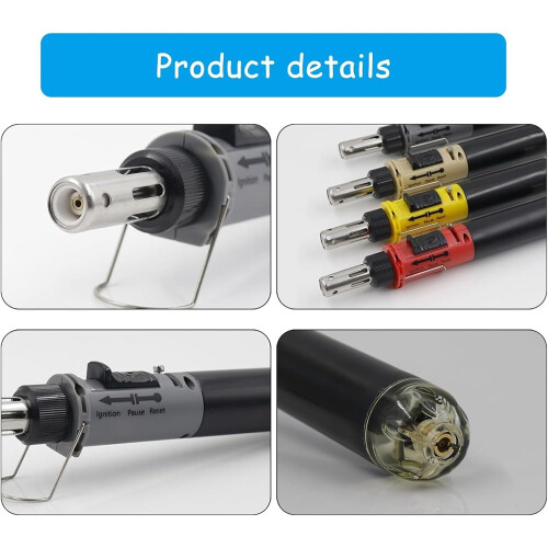 Self Igniting Butane Cordless Soldering Iron Kit with Automatic Ignition for Electronics 2