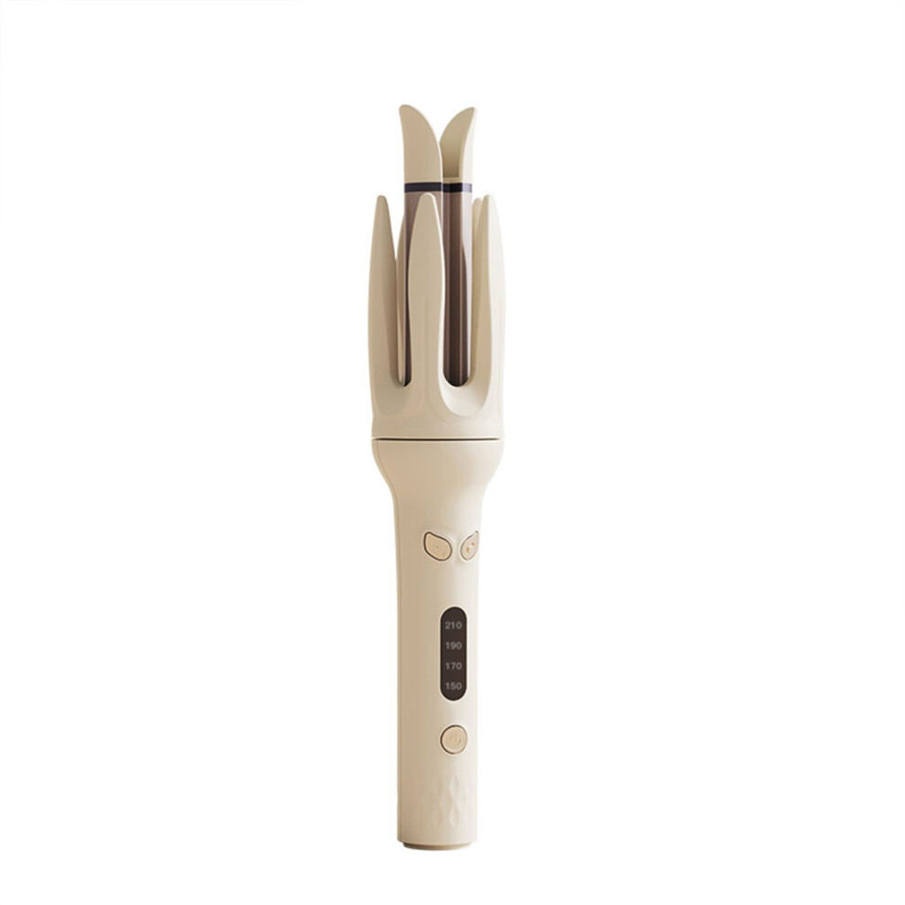 Automatic Hair Curler with Adjustable Heat, Ceramic Tourmaline Barrel, Dual Rotation, Frizz Styling