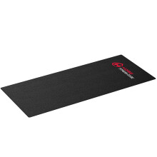 Tappetino Fitness Nero 150x70cm Protezione Pavimento
