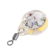 LED Fishing Lures with Mini Underwater Light, Durable Multicolor Bait for Night Fishing