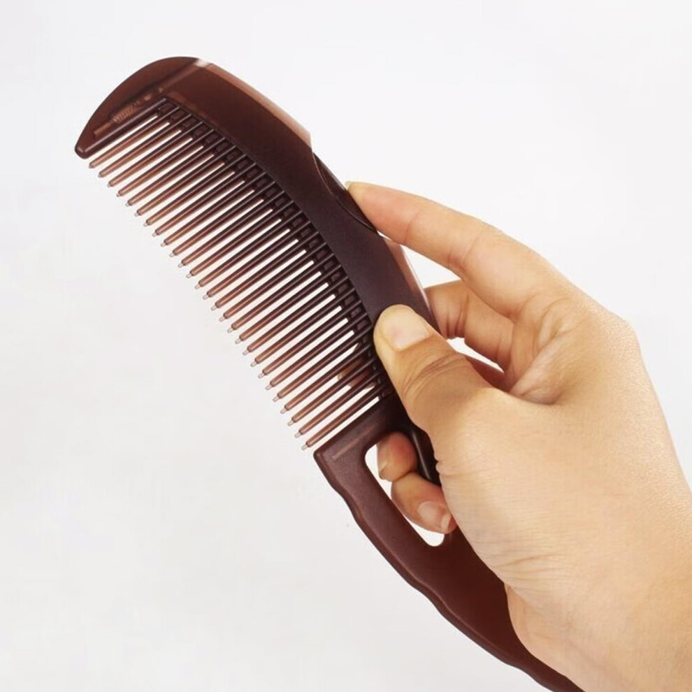 Unisex Scalp Massage Comb With Hollow Teeth For Dandruff Removal, Gentle Hair Care For Wet And Dry Use