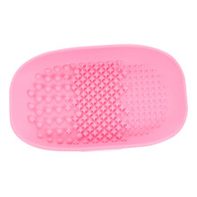 Silicone Makeup Brush Cleaning Mat AntiSlip Scrubber for Quick Deep Brush Washing