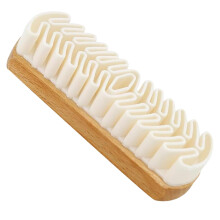 Suede Shoe Brush with Rubber Eraser and Soft Bristles for Cleaning Shoes, Bags, Jackets, Sofas (Large 1pcs)
