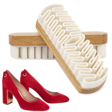 Rubber Shoe Brush Cleaner with Suede Eraser for Sneaker and Leather Care (1PCS)