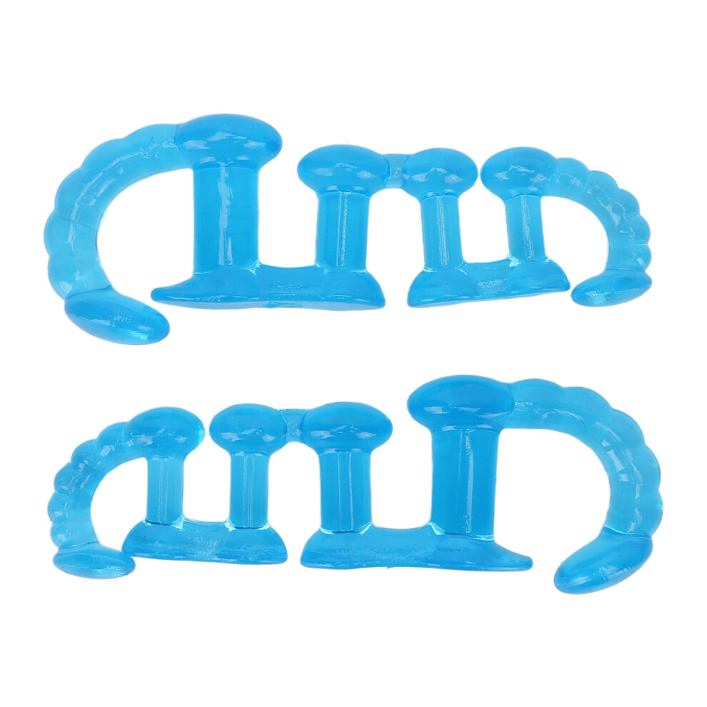Toe Separators Gel Bunion Corrector, Reusable Silicone Material With Ergonomic Design, Corrects Toes And Relieves Foot Pain, Hypoallergenic Toe