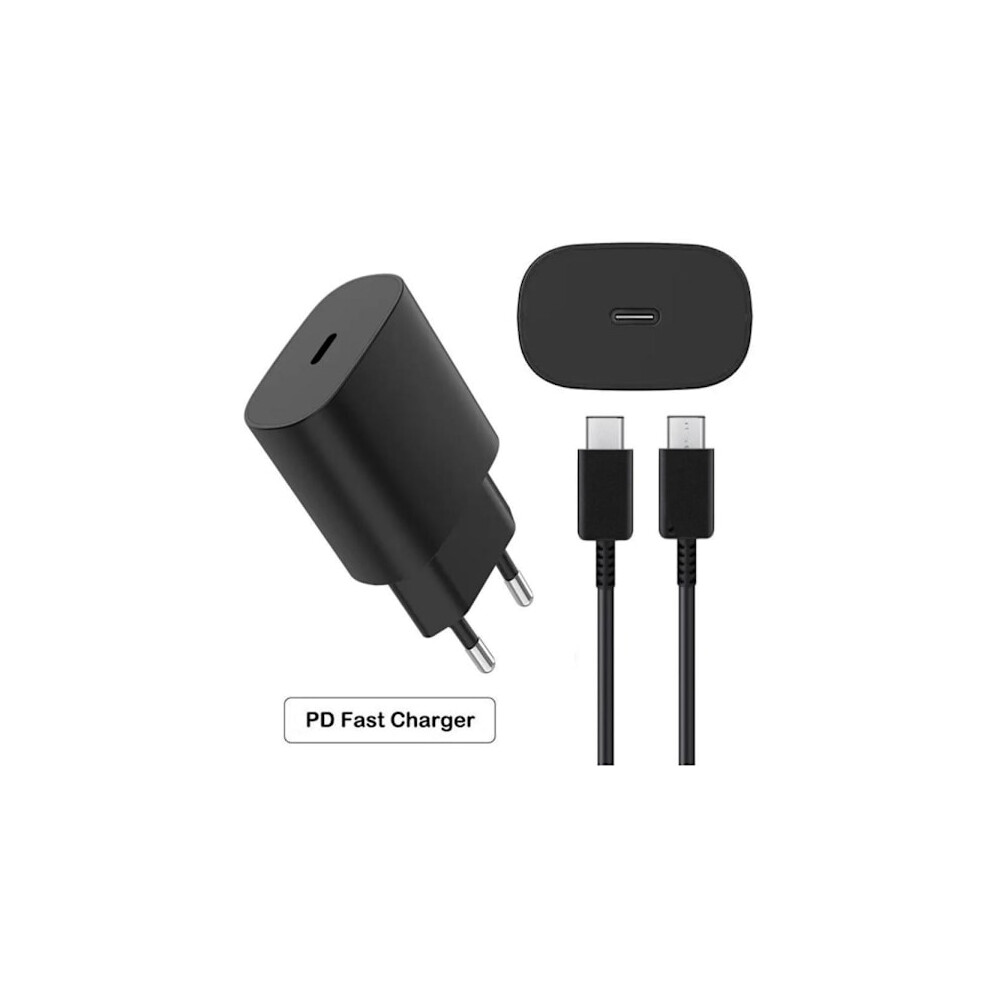 25W Compatible With Samsung Fast Charger Adapter & Cable Usb-C 2M 9175034122361