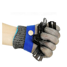 Guantes anticorte, guantes anticorte para cocina, resistentes para procesamiento, para supervivencia, para cortar carne, para matanza, para
