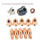 For Harbor Freight Titanium Plasma 45 Kit Electrode Nozzle Ring56576 56255 56811 2