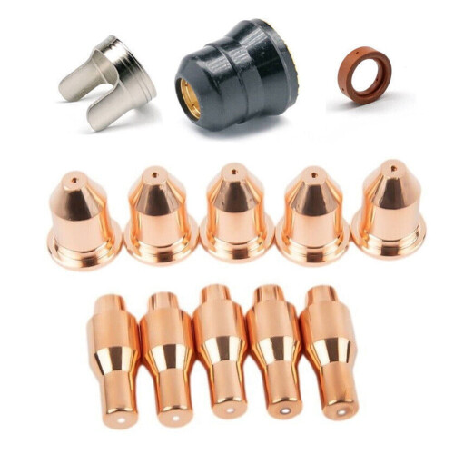 For Harbor Freight Titanium Plasma 45 Kit Electrode Nozzle Ring56576 56255 56811 2
