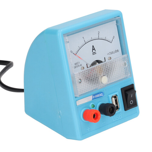 Galvanometer Usage Analog Ammeter For Educational Tool, Weak Current Measurement Device With Durable Construction, Versatile Functionality Ammeter 1