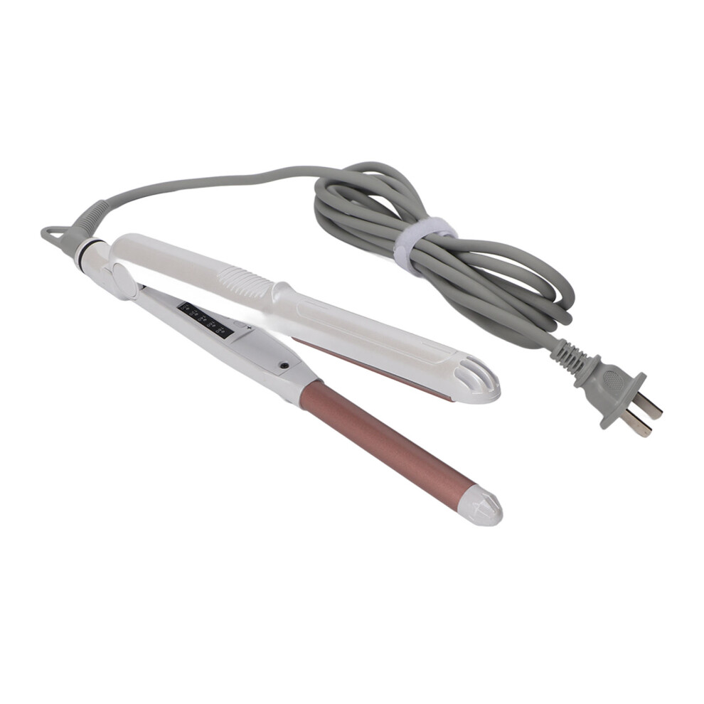 Ceramic Barrel Travel Curling Iron, Portable Size with Negative Ionic Technology for Smooth Curls, Quick Heat Up and Safe Design Ensures Stylish