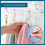 Lot de 4 pinces à serviettes blanches 7