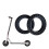 Electric Scooter Replacement Wheels Solid Never Flat Tires For compatible with Xiaomi M365 1