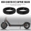 Electric Scooter Replacement Wheels Solid Never Flat Tires For compatible with Xiaomi M365 6