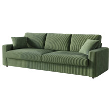 Three-Seater corduroy sofa for living room