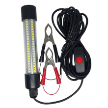 LED Underwater Fishing Light Green Submersible Bait Lamp for Night Bass Crappie Portable Pressure‑Resistant