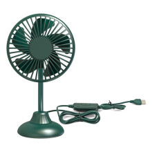 Mini ventilador portátil USB YOBOLK para carro, compatível com SUV/RV/caminhão, rotação de 360, 3 velocidades, vento forte para painel, casa e