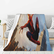 Couverture polaire Spider-Man ultra douce et confortable, Caractéristiques de la literie pour enfants - Ultra douce 101,6 cm x 76,2 cm