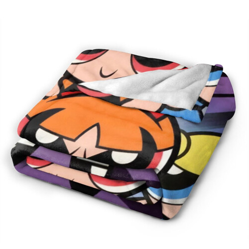 Κουβέρτα ξενοδοχείου Powerpuff Girls, κουβέρτα Anime για κρεβάτι, κουβέρτα καναπέ, 1