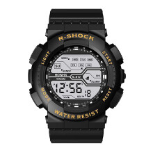 Montre de sport Bemona de luxe pour homme, montre numérique LED avec date, montre électronique de sport et d'extérieur.