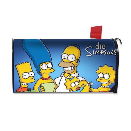 Simpson εξατομικευμένο κάλυμμα γραμματοκιβωτίου και στις δύο πλευρές, συσκευασία