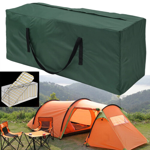 Bolsa para guardar almofadas externas GHOJET, verde, 45x18x20 polegadas, resistente e impermeável. 2