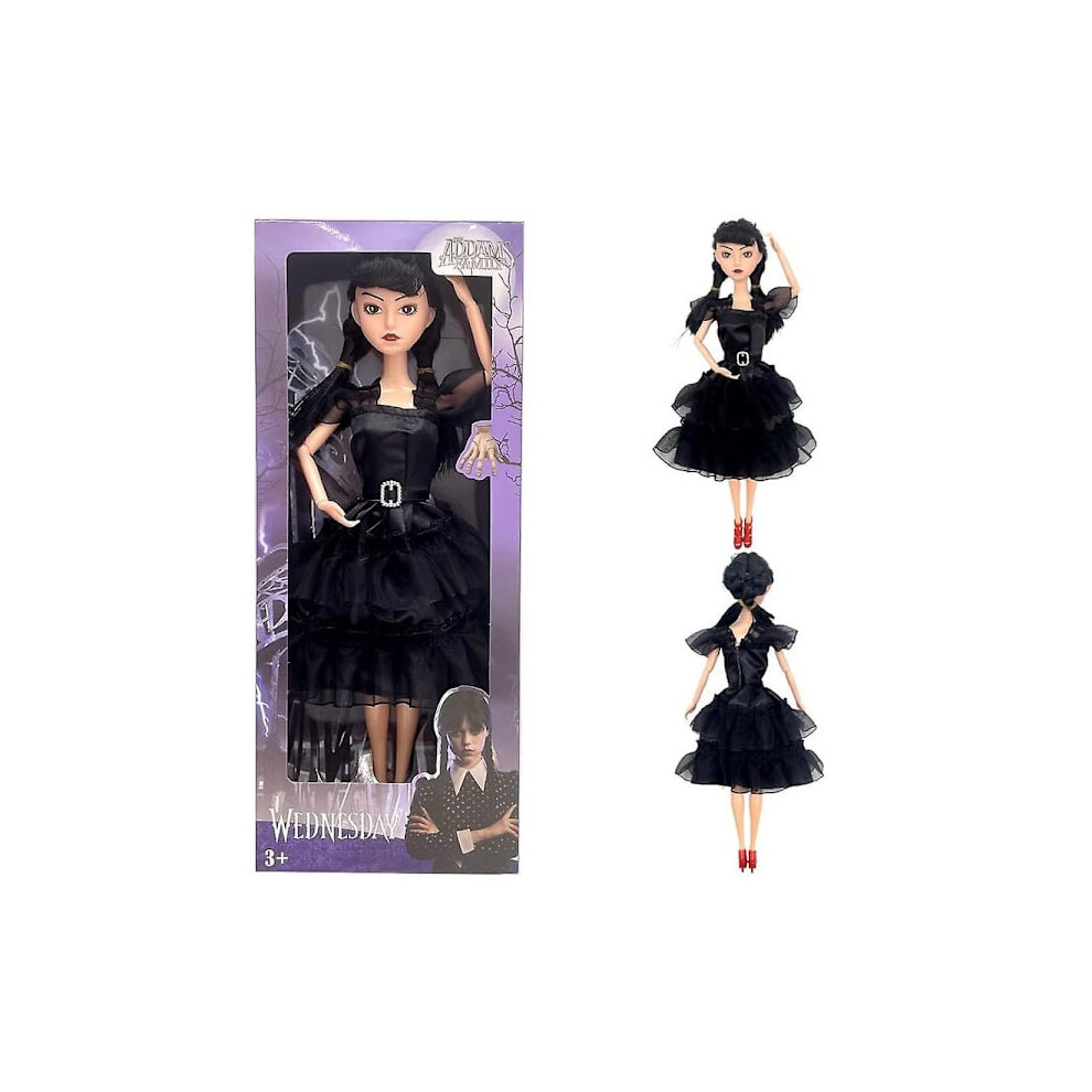 Wednesday Addams Dolls Plush Toys, Made To Move Wednesday Addams Dolls For Kids