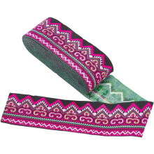 kleuren 2 inch jacquard lint 7,6 meter etnische stijl geborduurd polyester lint vintage geweven lint