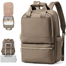 Reise-Laptop-Rucksack für Damen, Lehrerinnen-Rucksack, Arbeitsrucksack, Handgepäck für Flugzeuge, wasserdichter Rucksack mit Laptopfach