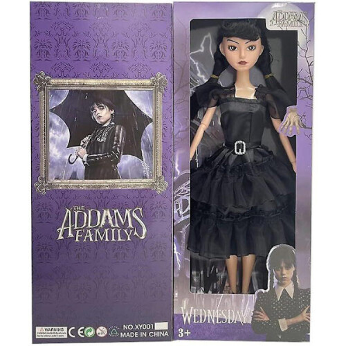 Κούκλες Wednesday Addams, Λούτρινα Παιχνίδια, Φτιαγμένα για να Κινούνται, Κούκλες Wednesday 1