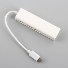 USB 3.1 Typ C USB-C 3-Port-Hub mit Gigabit-Ethernet-Netzwerkadapter für MacBook