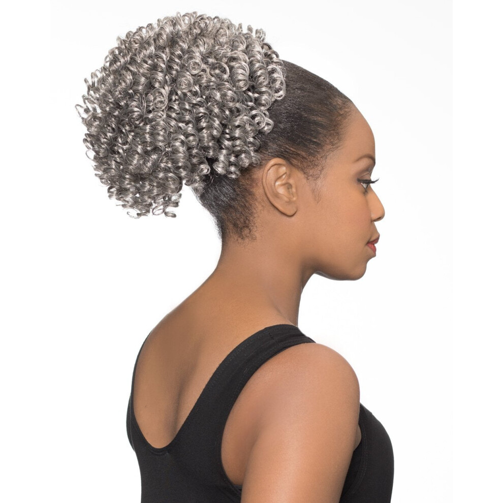 Unisex Ds008 Ponytail Color 2 - Wigs Short Spiral Drawstring Hairpiece Clip On Synthetic African Womens