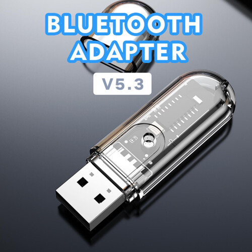 Bluetooth 5.3USB-adapter til pc, støjfri lydtransmission, 3 Mbps hastighed til trådløs data- og lydforbindelse 1