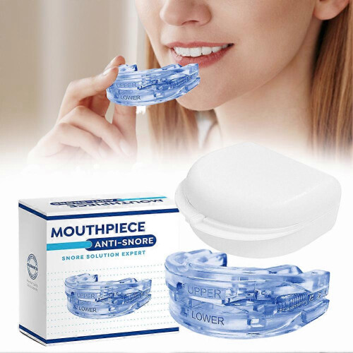 Sleep Apnea Mouth Guard Reusable Comfortable Stop Snorings Solution for Improve Sleeping Quality 1