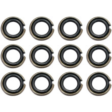 12 Sets Receptacle Outlet Charging Outlet Impact Wrench Retaining Ring Wrench -ring Charge Rubber
