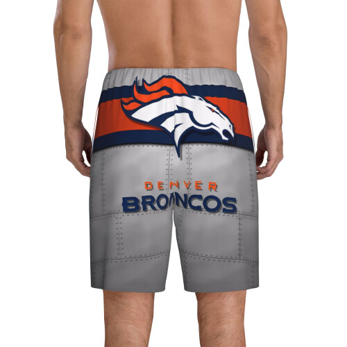 Ανδρικό κοντό παντελόνι πιτζάμας Broncos με αθλητικό λογότυπο ομάδας ποδοσφαίρου 2