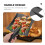 Plate Black Dinner Plates Serving Tray Roasting Pan Flatware Cold Dish Japanese-style Melamine 6