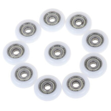 10pcs sliding shower roller wheels plastic door replacement