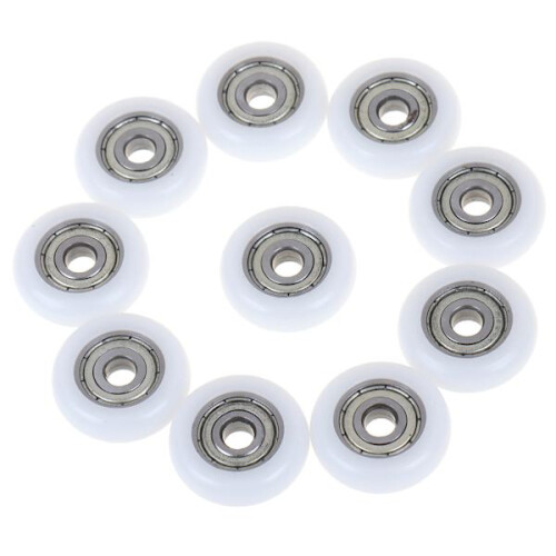 10pcs sliding shower roller wheels plastic door replacement