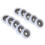 10pcs sliding shower roller wheels plastic door replacement 2